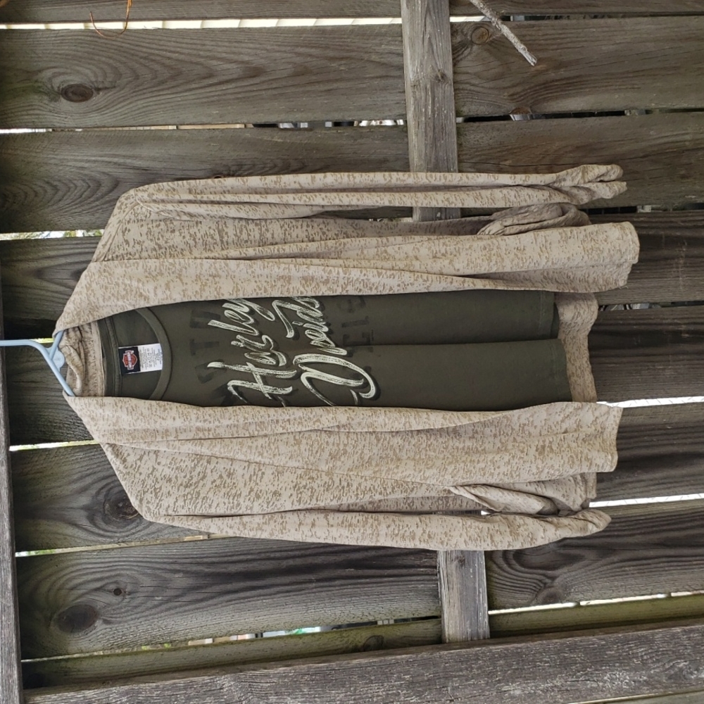 Alfani extra small women's burnout cardigan with pockets and ruching detail